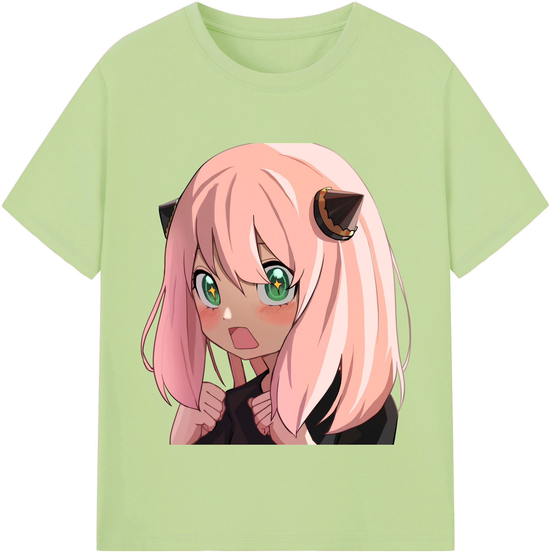 （画像用） SPY×FAMILY间谍家家酒 綿100％半袖Tシャツ（フロントプリント）